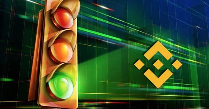 Binance Bombilla Magica Cambia de Color