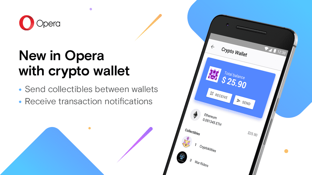 CryptoKitties Wallet OPERA