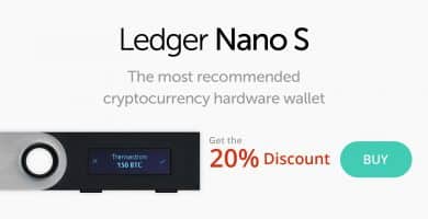 Ledger Nano S oferta 20% descuento