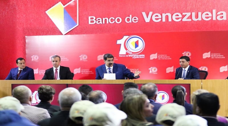 Banco de Venezuela Nicolás Maduro Petro